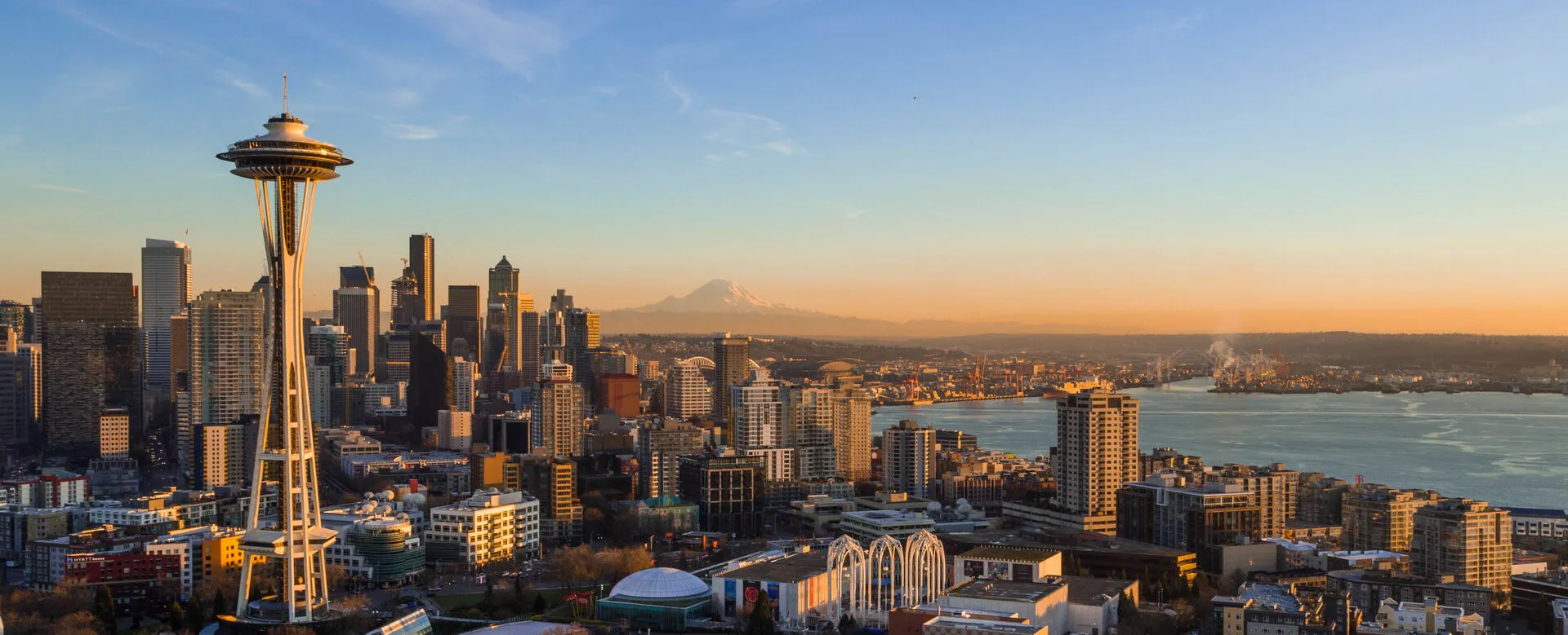 Seattle skyline — In Charge Home Electric service area